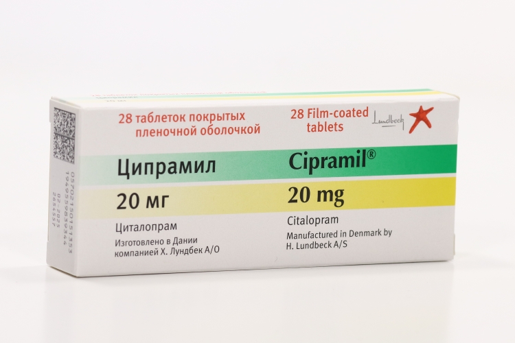 Циталопрам Купить 20 Мг